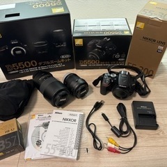 NIKON D5500 ダブルズームキット