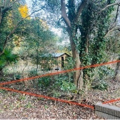 【初期費用なし】貸資材置場山小屋個人キャンプ場隠れ家用地@千葉県山武市 成田空港九十九里浜30分【売却可200万円】 − 千葉県