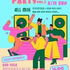 music event 昭和歌謡曲＆Jpop R&B disco...