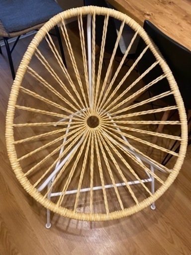 LOWYA ラタンチェア　美品