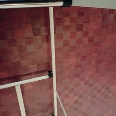 ハンガーラック,洋服ラック,衣類収納,軽量,アイボリー,伸縮可能★子供部屋収納にも★の画像