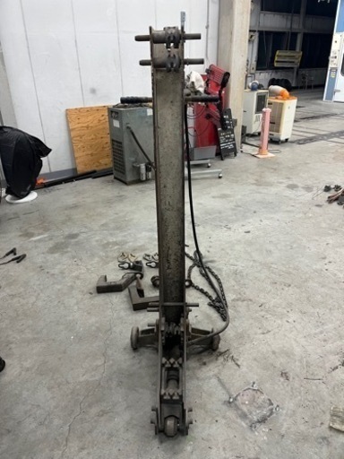 前田機工 オートポールタワー ポンプ フレーム修正機