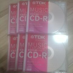 🌸TDKのCDR🌸6枚セット🌸新品未開封🌸