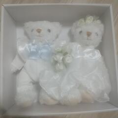🌸ウェディングベア🌸ぬいぐるみ🌸