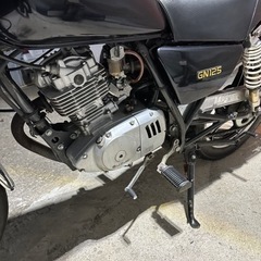スズキGN125 カスタム水平化！15万今だけセールの画像