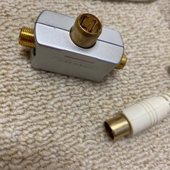 取り引き決定！テレビのコード3m＆2分配器の画像