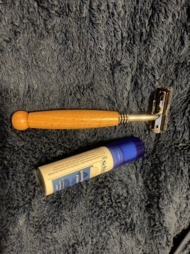 阿部サンズ、髭剃りセット、シェービングクリーム付