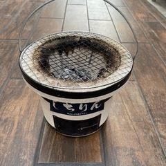 七輪　丸型　焼肉　アウトドア