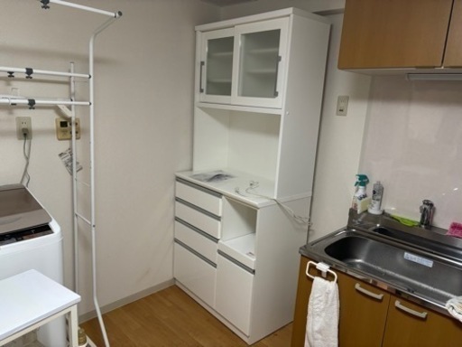 ニトリ　レジューム　食器棚　上下セット