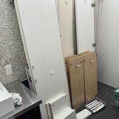 木製ロッカーの画像