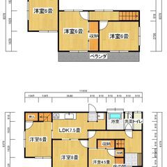 {契約となりました}貸します　久地　南が丘　戸建て106.82㎡...