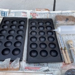 業務用　たこ焼き機　プロパンガスの画像