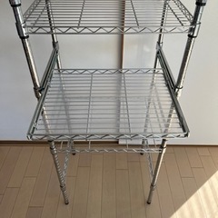 スチールラック　キッチン収納　の画像