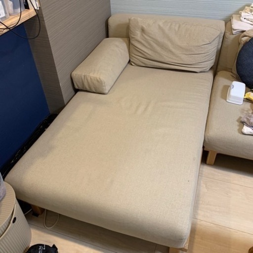 1/14まで　RECENOリセノ SIEVE rect unit sofa カウチ　1人掛け