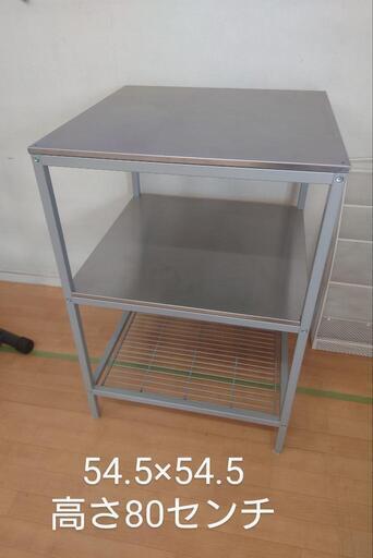 お取引中　IKEA ステンレスワゴン（廃盤品）UDDEN　作業台　中古