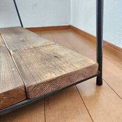 ビンテージアイアンラック　の画像