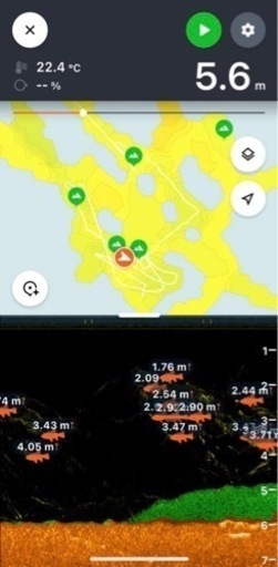 Deeper PRO+2.0 ワイヤレススマート 魚群探知機