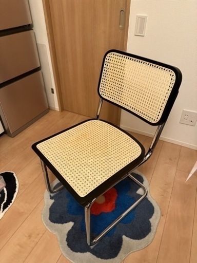 ラタンチェア　チェスカチェア　マルセルブロイヤー