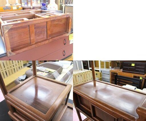値下げしました！　茶道具棚　茶棚 　飾り棚 　茶道　　和家具　昭和レト　台子茶棚 値下げしました！ 茶道具棚 茶棚 飾り棚 茶道 和家具 昭和レト