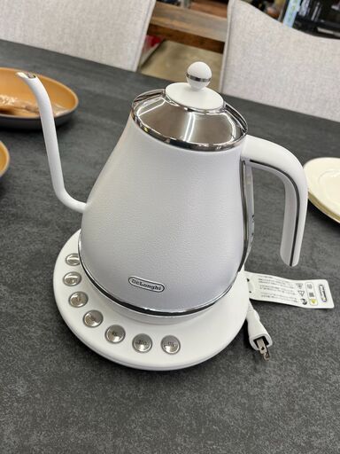 ☕オシャレ家電☕電気カフェケトル De'Longhi デロンギ1L 電気ケトル☕KBOE1230J☕1350