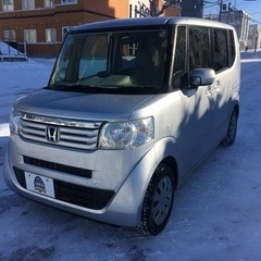 N-BOX +   車検2年付　冬タイヤ装着　修復歴無し