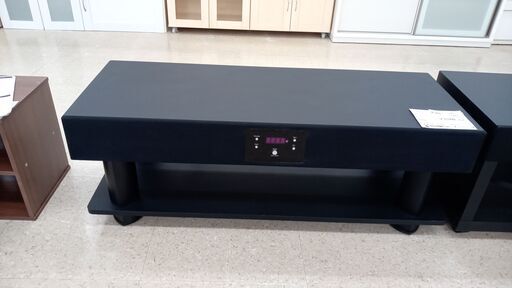 ★ジモティ割あり★  テレビ台 黒 H41×D41×W110 クリーニング済み TJ3667