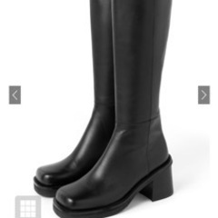 グレイル　スクエアロングブーツ　24cmの画像