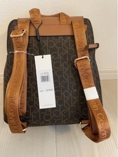 【新品未使用】カルバンクライン　calvinklein brown bag