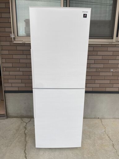高年式 SHARP 280L冷蔵庫 SJ-PD28H-W 2022年製 シャープ プラズマクラスター 冷凍室大きめ #37271-1-120