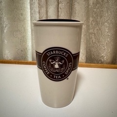 【未使用】スタバ　パイクプレイス　一号店　セラミックタンブラー