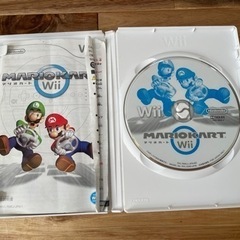 マリオカートwii ハンドルセットの画像
