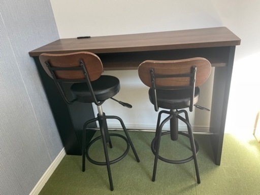 カウンターテーブル&チェアセット