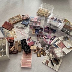 コラージュ素材まとめ売り コラージュノート パンチ付き