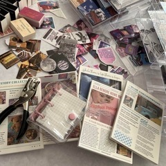 コラージュ素材まとめ売り コラージュノート パンチ付きの画像