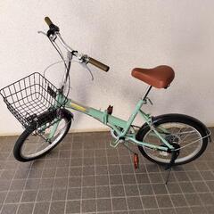 フォルビート　折り畳み自転車　変速6ギア