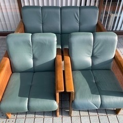 ※終了※カリモク★karimoku ４人掛け(２人掛け+１人掛け...