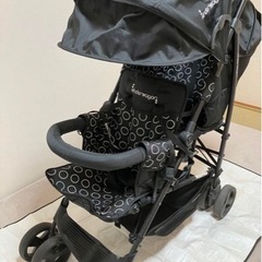日本育児　キンダーワゴン 2人乗りベビーカー DUOシティ HO...