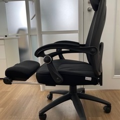 DEVAISE オフィスチェア オットマン付き　ハイバックの画像