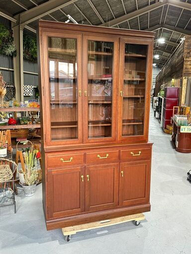 maruni マルニ木工 地中海シリーズ キャビネット 飾り棚