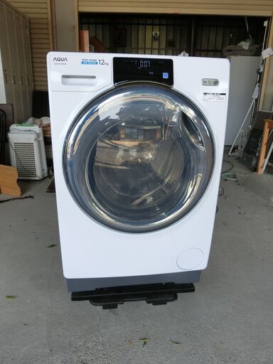 2022年製 【美品】アクア ドラム式洗濯乾燥機 洗剤自動投入 [洗濯12.0kg /乾燥6.0kg /ヒートポンプ乾燥]