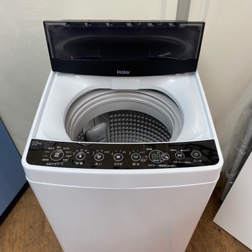 I762 ? 2020年製の美品♪ Haier 洗濯機 （5.5㎏） ⭐ 動作確認済 ⭐ クリーニング済