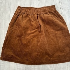 アースミュージック&エコロジー　コーデュロイスカート　台形の画像