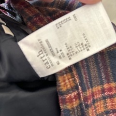 アースミュージック&エコロジー　ブラウン　茶色　台形ミニスカート　M の画像