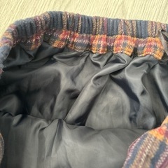 アースミュージック&エコロジー　ブラウン　茶色　台形ミニスカート　M の画像