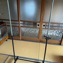 物干し台　洗濯物の画像