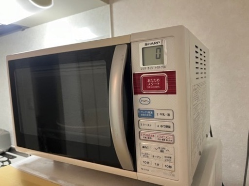 【お取引中】シャープ　オーブンレンジ　RE-S15A