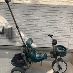 三輪車　アイデス　カーキ