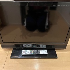 【取引予定者有り】MITSUBISHI (三菱) 26V型 ブルーレイレコーダー内蔵　HDD内蔵の画像