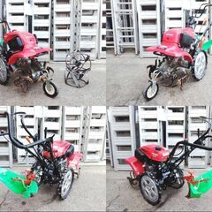 【岐阜発】◎ 耕耘機 3馬力 ホンダ HONDA / FF300 / 除草車輪,培土器付 / 店頭引取限定 / 店頭見学大歓迎 / 3964の画像