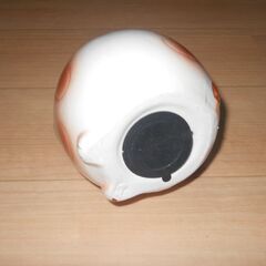 招き猫　陶器の貯金箱　福の画像